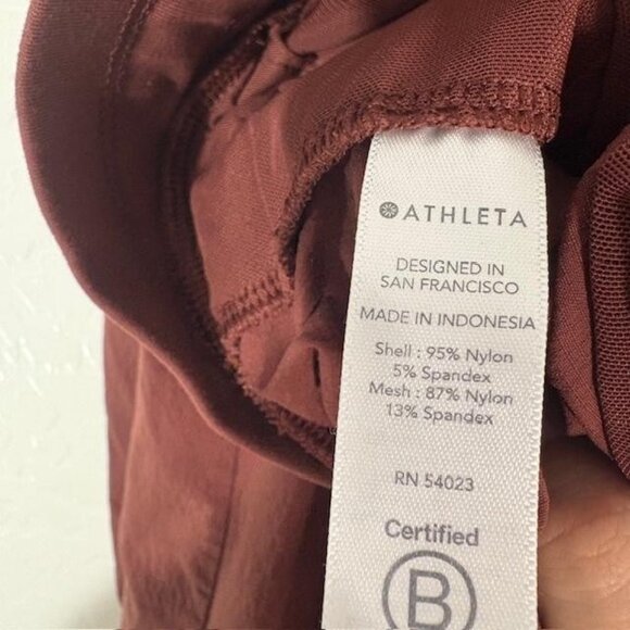 Athleta Pants Womens 4 Brown Trekkie North Jogger Hiking Travel Nylon Athletic - Picture 5 of 8